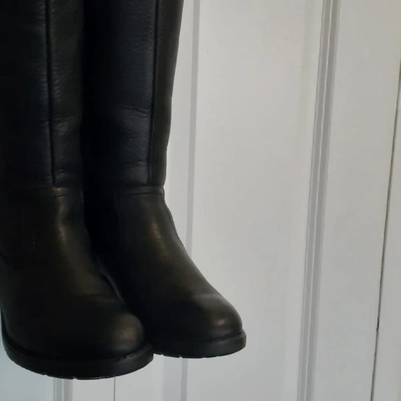 Clarks Swansea Bridge Tall Riding Boot Black size 6 - Picture 4 of 12